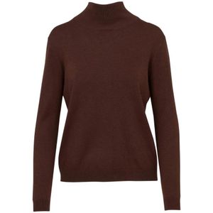 Weekend Max Mara, Dames, Truien, Bruin, Maat: M Zijde,