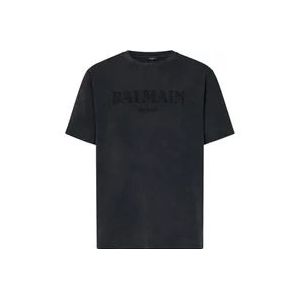 Balmain T-Hemden , Gray , Heren , Maat: L