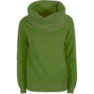 YES Zee, Dames, Truien, Groen, Maat: L Viscose,