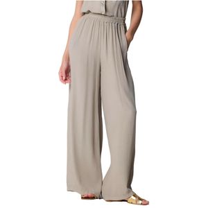 Kocca, Dames, Broeken, Grijs, Maat: M