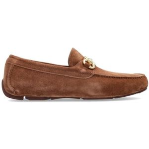 Ferragamo, Heren, Schoenen, Bruin, Maat: 39 EU Leer,