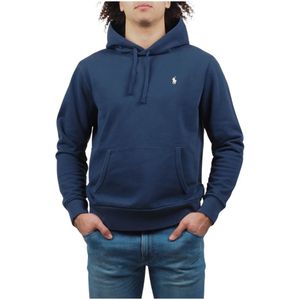Ralph Lauren, Heren, Sweatshirts & Hoodies, Blauw, Maat: M Katoen,