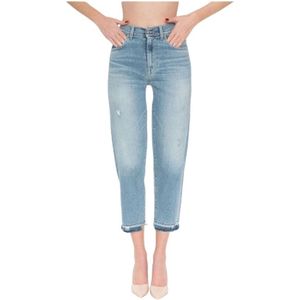 7 For All Mankind, Dames, Jeans, Blauw, Maat: W24 Katoen,