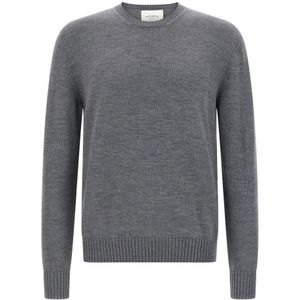 Ballantyne, Heren, Truien, Grijs, Maat: 2XL Wol,