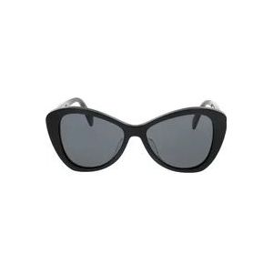 Celine Stijlvolle zonnebril voor vrouwen , Black , Dames , Maat: ONE Size