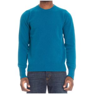 Drumohr, Heren, Truien, Blauw, Maat: XL Wol,