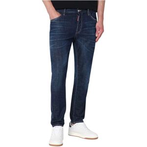 Dsquared2, Heren, Jeans, Blauw, Maat: S