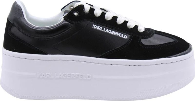 Karl Lagerfeld - Sneakers - Wit - Leer