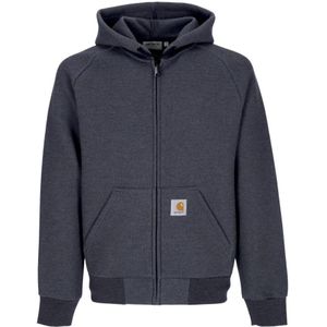 Carhartt Wip, Heren, Sweatshirts & Hoodies, Zwart, Maat: XS Katoen,