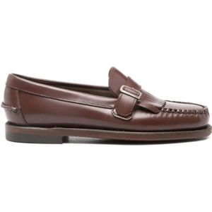 Sebago, Dames, Schoenen, Bruin, Maat: 40 EU Leer,