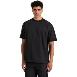 HUGO - T-shirt - Zwart - Katoen - Oversized Pasvorm