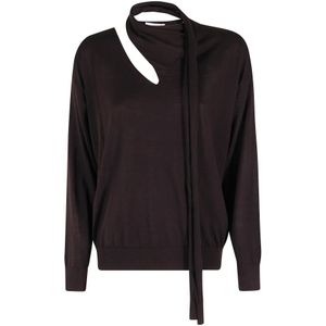 Isabelle Blanche, Dames, Truien, Bruin, Maat: S