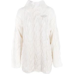 Pink Memories, Dames, Truien, Wit, Maat: M Wol,