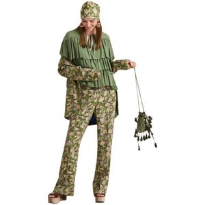 Maliparmi, Dames, Broeken, Veelkleurig, Maat: 2XS Viscose,