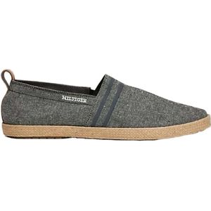 Tommy Hilfiger, Heren, Schoenen, Grijs, Maat: 41 EU Synthetisch,