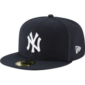 New Era - 59FIFTY - Snapback Pet - Donkerblauw - New York Yankees Authentic On Field Game