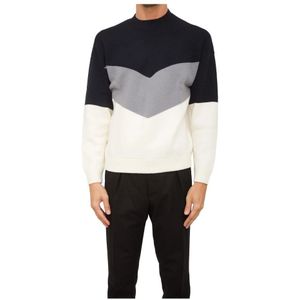 Emporio Armani, Heren, Truien, Veelkleurig, Maat: L Katoen,