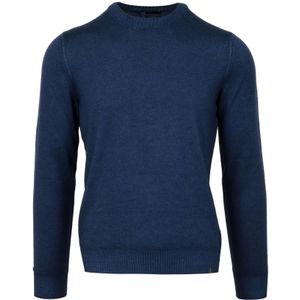 Fay, Heren, Truien, Blauw, Maat: 4XL Wol,