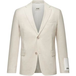 Drykorn, Heren, Jassen, Beige, Maat: M Linnen,