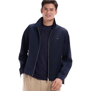 Eden Park, Heren, Sweatshirts & Hoodies, Blauw, Maat: XL Poliester,