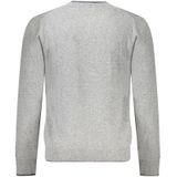 North Sails - Grijze Wollen Trui met Kasjmier - Heren