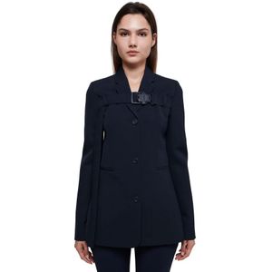 Off White, Dames, Jassen, Blauw, Maat: XS Wol,