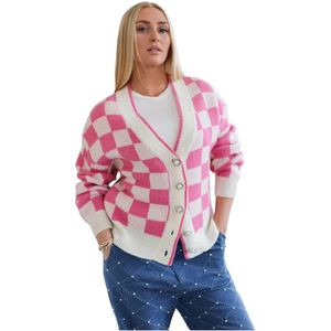 Crãs, Dames, Truien, Veelkleurig, Maat: XS Wol,
