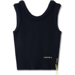 Axel Arigato, Dames, Tops, Blauw, Maat: XS Wol,
