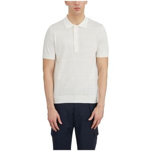 Paolo Pecora, Heren, Tops, Wit, Maat: 2XL Katoen,