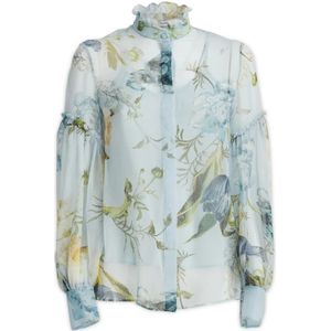 Erdem, Dames, Blouses & Shirts, Veelkleurig, Maat: 2XS