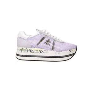 Premiata Stijlvolle sneakers voor vrouwen - Hoogwaardige materialen , Purple , Dames , Maat: 41 EU