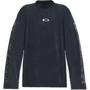 Balenciaga, Heren, Tops, Grijs, Maat: S Katoen,