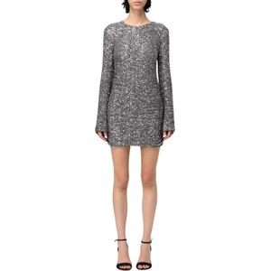 Aniye By, Dames, Jurken, Grijs, Maat: S