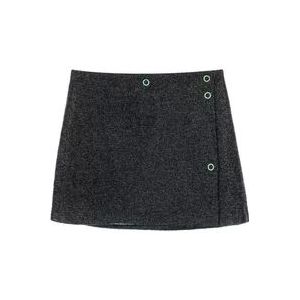 Ganni Short Skirts , Black , Dames , Maat: S