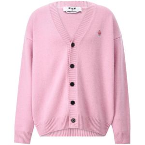 Msgm, Heren, Truien, Roze, Maat: M Kasjmier,