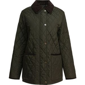 Burberry, Dames, Mantels, Groen, Maat: L Nylon,