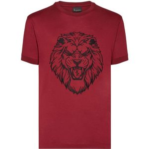 Billionaire, Heren, Tops, Rood, Maat: S Katoen,