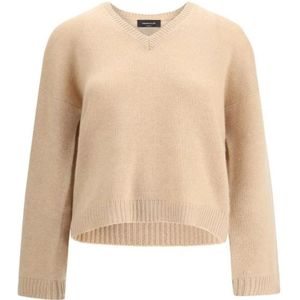 Fabiana Filippi, Dames, Truien, Beige, Maat: L Kasjmier,
