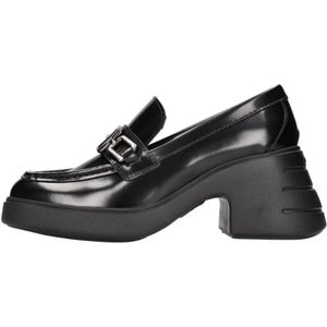 Hogan Platte schoenen Zwart , Black , Dames , Maat: 40 EU