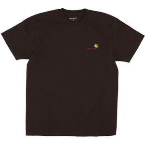 Carhartt Wip, Heren, Tops, Bruin, Maat: XL Katoen,