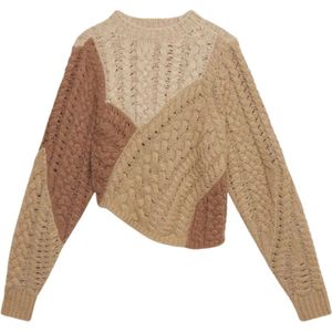 Isabel Marant, Dames, Truien, Beige, Maat: XS