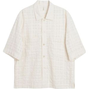 Sunflower, Heren, Overhemden, Beige, Maat: XL Linnen,