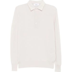 Lardini, Heren, Truien, Wit, Maat: M Leer,