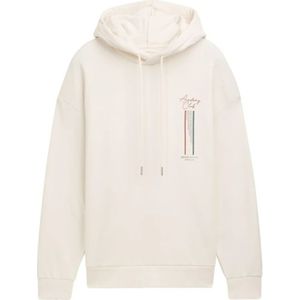 Tom Tailor, Heren, Sweatshirts & Hoodies, Wit, Maat: S