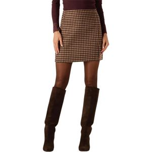 Vanessa Bruno, Dames, Rokken, Bruin, Maat: L Wol,