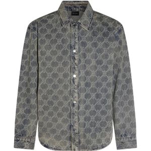 Daily Paper, Heren, Overhemden, Grijs, Maat: L