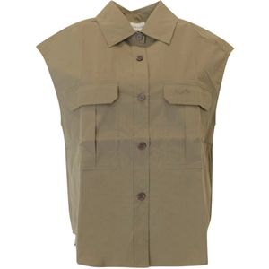 P.a.r.o.s.h., Dames, Jassen, Groen, Maat: XS Katoen,