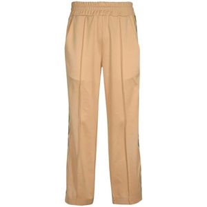 Gcds, Heren, Broeken, Beige, Maat: XL Poliester,