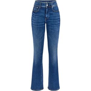Guess, Dames, Jeans, Blauw, Maat: W25 Katoen,