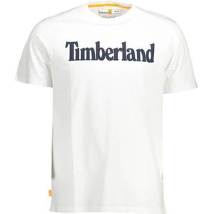 Timberland - Regular FIT - T-shirt - Wit - Katoen